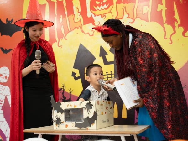 Adorable Little Witches at Apexschool